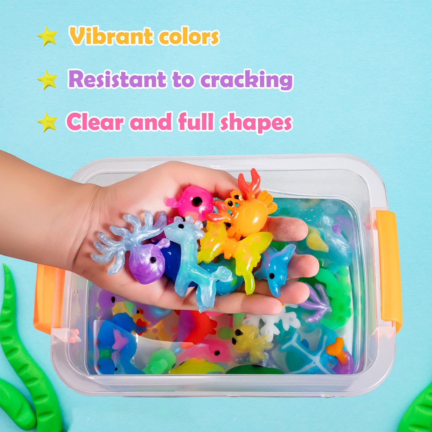 Kidisego 20 Bottle Magic Water Elf Toy Kit-24 Molds